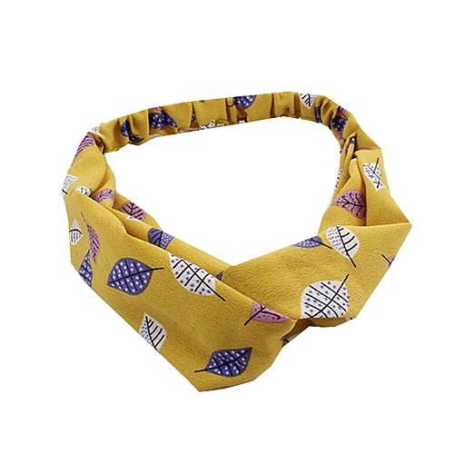 Cotton / Polyester Hair Accessory with Print 1 Piece Daily Wear / Outdoor Headpiece
Cotton / Polyester Hair Accessory with Print 1 Piece Daily Wear / Outdoor Headpiece
