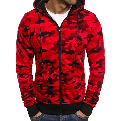 Men's Hoodie Sweatshirt Yoga Top Winter Zipper Camo / Camouflage Dark Grey Red Light Grey Cotton Fitness Running Top Plus Size Long Sleeve Sport Activewear Quick Dry Breathable Sweat wicking / Summer
Men's Hoodie Sweatshirt Yoga Top Winter Zipper Camo / Camouflage Dark Grey Red Light Grey Cotton Fitness Running Top Plus Size Long Sleeve Sport Activewear Quick Dry Breathable Sweat wicking / Summer