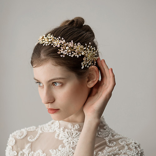 Alloy Headbands with Floral 1 Piece Wedding / Party / Evening Headpiece
Alloy Headbands with Floral 1 Piece Wedding / Party / Evening Headpiece