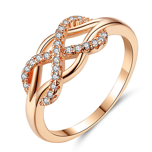 Band Ring Cubic Zirconia Hollow Out Gold Rhinestone Alloy Infinity Ladies Elegant Fashion 1pc 6 7 8 9 / Women's / Promise Ring
Band Ring Cubic Zirconia Hollow Out Gold Rhinestone Alloy Infinity Ladies Elegant Fashion 1pc 6 7 8 9 / Women's / Promise Ring