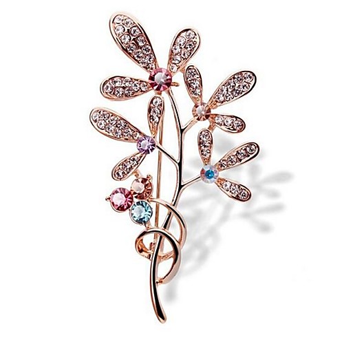 Women's Brooches Classic Leaf Ladies Artistic Simple Rhinestone Brooch Jewelry Gold For Daily
Women's Brooches Classic Leaf Ladies Artistic Simple Rhinestone Brooch Jewelry Gold For Daily