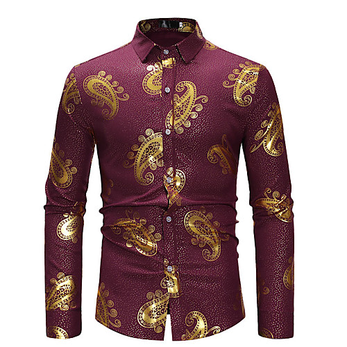 Men's Shirt Color Block Geometric Print Long Sleeve Daily Tops Cotton Basic White Black Wine
Men's Shirt Color Block Geometric Print Long Sleeve Daily Tops Cotton Basic White Black Wine