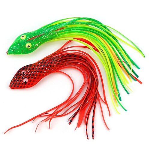 5 pcs Fishing Lures Soft Bait Easy to Use Floating Bass Trout Pike Sea Fishing Fly Fishing Bait Casting
5 pcs Fishing Lures Soft Bait Easy to Use Floating Bass Trout Pike Sea Fishing Fly Fishing Bait Casting