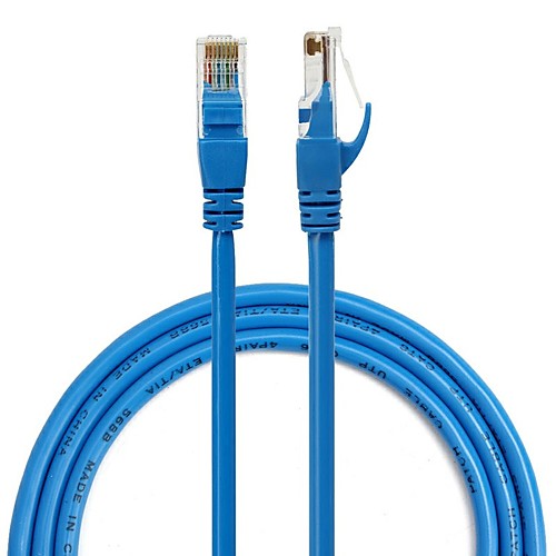 YONGWEI Cat 6e UTP Connect Cable, Cat 6e UTP to Cat 6e UTP Connect Cable Male - Male 1.0m(3Ft) 1.0 Gbps
YONGWEI Cat 6e UTP Connect Cable, Cat 6e UTP to Cat 6e UTP Connect Cable Male - Male 1.0m(3Ft) 1.0 Gbps