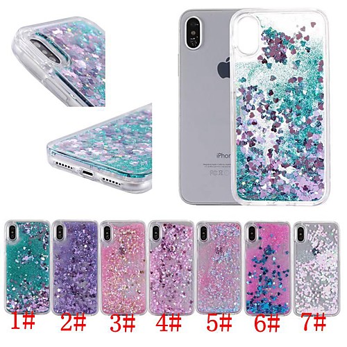 Phone Case For Apple Back Cover iPhone XR iPhone XS iPhone XS Max iPhone X iPhone 8 Plus iPhone 8 iPhone 7 Plus iPhone 7 iPhone 6s Plus iPhone 6s Shockproof Flowing Liquid Transparent Heart Glitter
Phone Case For Apple Back Cover iPhone XR iPhone XS iPhone XS Max iPhone X iPhone 8 Plus iPhone 8 iPhone 7 Plus iPhone 7 iPhone 6s Plus iPhone 6s Shockproof Flowing Liquid Transparent Heart Glitter