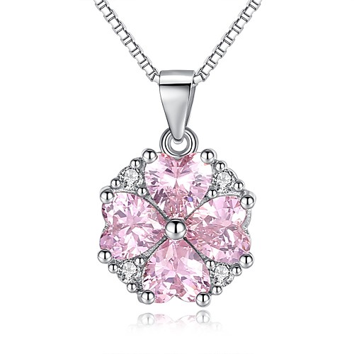 Women's Pendant Necklace Classic Flower Ladies Elegant Rhinestone Alloy Silver 45 cm Necklace Jewelry 1pc For Gift Festival
Women's Pendant Necklace Classic Flower Ladies Elegant Rhinestone Alloy Silver 45 cm Necklace Jewelry 1pc For Gift Festival