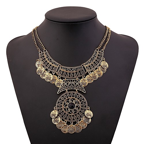 Women's Collar Necklace Hollow Out Ladies Vintage African Elizabeth Locke Alloy Gold Silver 465 cm Necklace Jewelry 1pc For Festival
Women's Collar Necklace Hollow Out Ladies Vintage African Elizabeth Locke Alloy Gold Silver 465 cm Necklace Jewelry 1pc For Festival