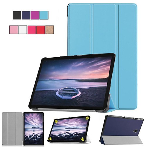 Case For Samsung Galaxy Tab S4 10.5 (2018) / Tab A2 10.5(2018) with Stand / Flip / Origami Full Body Cases Solid Colored Hard PU Leather
Case For Samsung Galaxy Tab S4 10.5 (2018) / Tab A2 10.5(2018) with Stand / Flip / Origami Full Body Cases Solid Colored Hard PU Leather