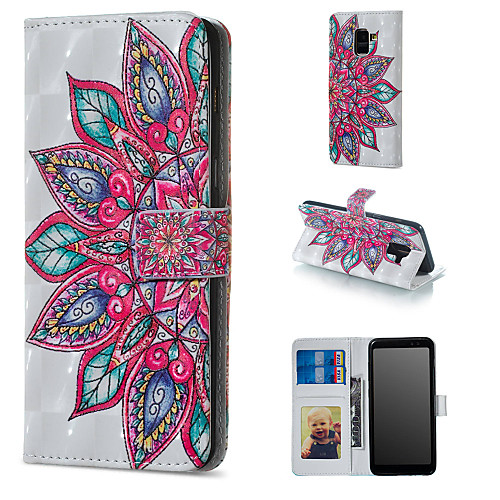 Phone Case For Samsung Galaxy Full Body Case Leather Wallet Card A6 (2018) A6 (2018) A3 A5 A8 2018 A7 Wallet Card Holder with Stand Mandala Hard PU Leather
Phone Case For Samsung Galaxy Full Body Case Leather Wallet Card A6 (2018) A6 (2018) A3 A5 A8 2018 A7 Wallet Card Holder with Stand Mandala Hard PU Leather