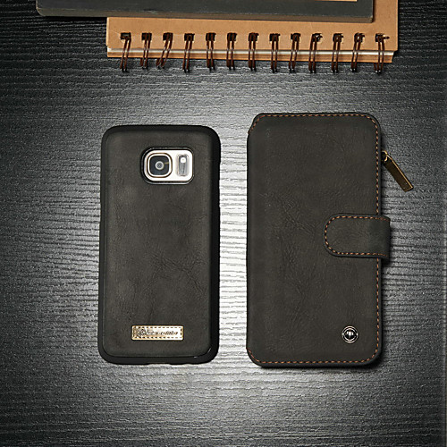 CaseMe Case For Samsung Galaxy S7 Wallet / Card Holder / with Stand Full Body Cases Solid Colored Hard PU Leather
CaseMe Case For Samsung Galaxy S7 Wallet / Card Holder / with Stand Full Body Cases Solid Colored Hard PU Leather