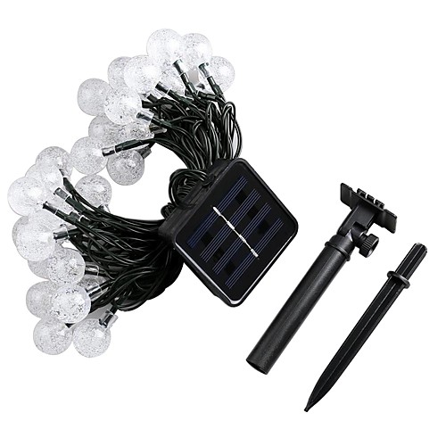 Solar Power String Lights Hoilday Lighting LED Ball Xmas Outdoor Indoor Decorative Fairy Lights Christmas Fairy Lamp
Solar Power String Lights Hoilday Lighting LED Ball Xmas Outdoor Indoor Decorative Fairy Lights Christmas Fairy Lamp