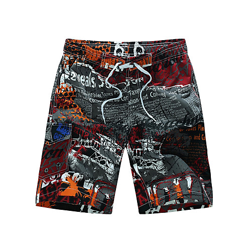 Men's Beach Tropical Plus Size Beach Loose Shorts Bermuda shorts Pants Patchwork Print Blue Red / Summer
Men's Beach Tropical Plus Size Beach Loose Shorts Bermuda shorts Pants Patchwork Print Blue Red / Summer
