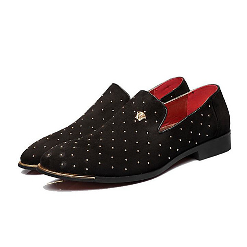 Men's Comfort Shoes Leather Spring / Fall British Loafers & Slip-Ons Walking Shoes Black / Blue / Wedding / Party & Evening / Wedding / Party & Evening / EU40
Men's Comfort Shoes Leather Spring / Fall British Loafers & Slip-Ons Walking Shoes Black / Blue / Wedding / Party & Evening / Wedding / Party & Evening / EU40