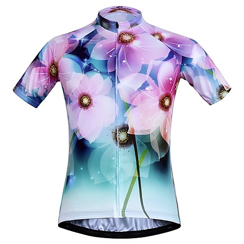 JESOCYCLING Women's Short Sleeve Cycling Jersey Summer Polyester Peach Floral Botanical Bike Jersey Top Mountain Bike MTB Road Bike Cycling Quick Dry Moisture Wicking Breathable Sports Clothing
JESOCYCLING Women's Short Sleeve Cycling Jersey Summer Polyester Peach Floral Botanical Bike Jersey Top Mountain Bike MTB Road Bike Cycling Quick Dry Moisture Wicking Breathable Sports Clothing