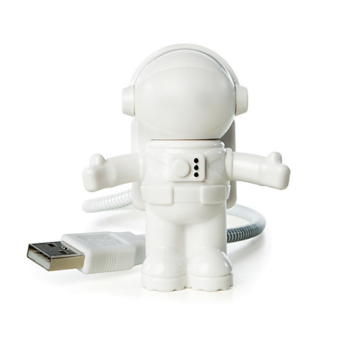 USB LED Adjustable Night Light Cool New Astronaut Spaceman For Computer PC Lamp Desk Light Pure White
USB LED Adjustable Night Light Cool New Astronaut Spaceman For Computer PC Lamp Desk Light Pure White