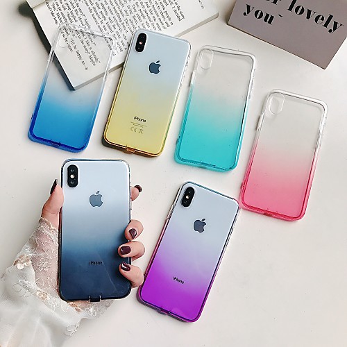 Phone Case For Apple Back Cover iPhone 11 Pro Max SE 2020 X XR XS Max 8 7 6 Translucent Color Gradient Soft TPU
Phone Case For Apple Back Cover iPhone 11 Pro Max SE 2020 X XR XS Max 8 7 6 Translucent Color Gradient Soft TPU