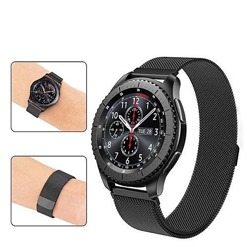 Ремешок для часов для Gear S3 Frontier / Gear S3 Classic Samsung Galaxy Миланский ремешок Нержавеющая сталь Повязка на запястье
Ремешок для часов для Gear S3 Frontier / Gear S3 Classic Samsung Galaxy Миланский ремешок Нержавеющая сталь Повязка на запястье