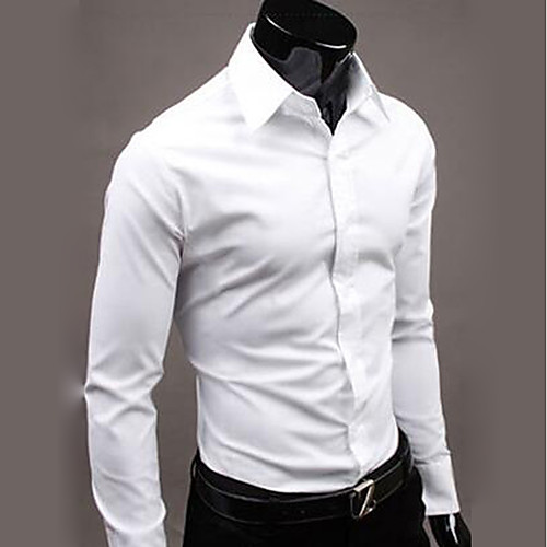 Men's Shirt Solid Colored Long Sleeve Daily Tops Business Basic Blue Blushing Pink Wine
Men's Shirt Solid Colored Long Sleeve Daily Tops Business Basic Blue Blushing Pink Wine