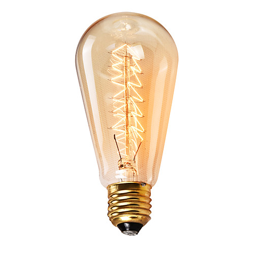 1pc 60 W E26 / E27 / E27 ST64 2300 k Incandescent Vintage Edison Light Bulb 220 V / 220-240 V
1pc 60 W E26 / E27 / E27 ST64 2300 k Incandescent Vintage Edison Light Bulb 220 V / 220-240 V