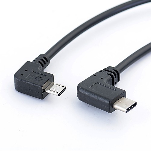 YONGWEI Micro USB 2.0 Adapter Cable, Micro USB 2.0 to USB 2.0 Type C Adapter Cable Male - Male tinned copper 0.3m(1Ft)
YONGWEI Micro USB 2.0 Adapter Cable, Micro USB 2.0 to USB 2.0 Type C Adapter Cable Male - Male tinned copper 0.3m(1Ft)