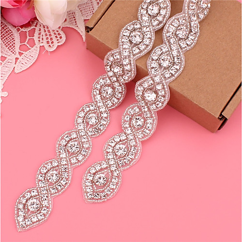 Silver-Plated Wedding / Party / Evening Sash With Appliques / Crystals / Rhinestones Women's Sashes
Silver-Plated Wedding / Party / Evening Sash With Appliques / Crystals / Rhinestones Women's Sashes