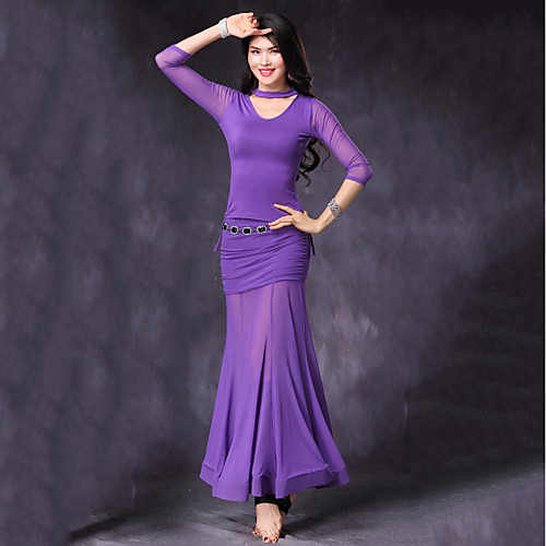 Belly Dance Skirts Ruching Split Joint Women's Performance 3/4 Length Sleeve Dropped Modal Tulle
Belly Dance Skirts Ruching Split Joint Women's Performance 3/4 Length Sleeve Dropped Modal Tulle