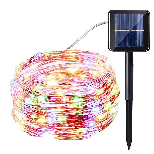 Outdoor Solar String Light LED Solar Garden Light 1pc 10M 100led Solar Powered LED String Lights Solar Fairy Lighting Waterproof Bright WarmWhiteColorful
Outdoor Solar String Light LED Solar Garden Light 1pc 10M 100led Solar Powered LED String Lights Solar Fairy Lighting Waterproof Bright WarmWhiteColorful