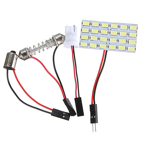 T10 BA9S DC12V 5730/5630 24SMD LED Panel Board Car Interior Dome Lights Reading Festoon Lamp
T10 BA9S DC12V 5730/5630 24SMD LED Panel Board Car Interior Dome Lights Reading Festoon Lamp