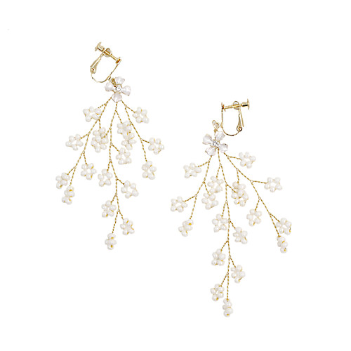 Women's Clip on Earring Braided Earrings Jewelry Gold For Wedding Party Festival 1 Pair
Women's Clip on Earring Braided Earrings Jewelry Gold For Wedding Party Festival 1 Pair