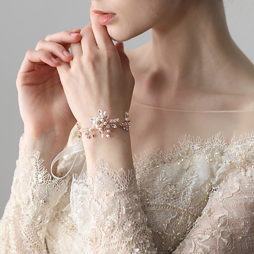 Women's Bead Bracelet Braided Cute Pearl Bracelet Jewelry Gold / Silver For Wedding Party Engagement
Women's Bead Bracelet Braided Cute Pearl Bracelet Jewelry Gold / Silver For Wedding Party Engagement