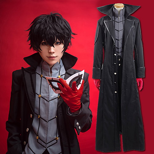 Inspired by Persona 5 Joker Ren Amamiya / Akira Kurusu Anime Cosplay Costumes Japanese Cosplay Suits Solid Colored Coat Top Pants For Men's Women's / Gloves / More Accessories / Gloves
Inspired by Persona 5 Joker Ren Amamiya / Akira Kurusu Anime Cosplay Costumes Japanese Cosplay Suits Solid Colored Coat Top Pants For Men's Women's / Gloves / More Accessories / Gloves