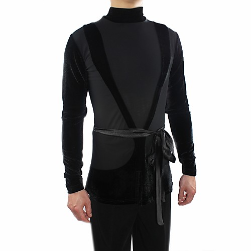 Latin Dance Top Sash / Ribbon Split Joint Men's Performance Long Sleeve Polyester / Cotton
Latin Dance Top Sash / Ribbon Split Joint Men's Performance Long Sleeve Polyester / Cotton