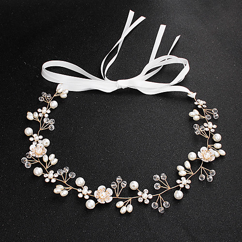 Alloy Hair Accessory with Imitation Pearl / Crystals 1 Piece Wedding / Special Occasion Headpiece
Alloy Hair Accessory with Imitation Pearl / Crystals 1 Piece Wedding / Special Occasion Headpiece