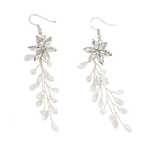 Women's Drop Earrings Braided Cute Earrings Jewelry Silver For Wedding Party Festival 1 Pair
Women's Drop Earrings Braided Cute Earrings Jewelry Silver For Wedding Party Festival 1 Pair
