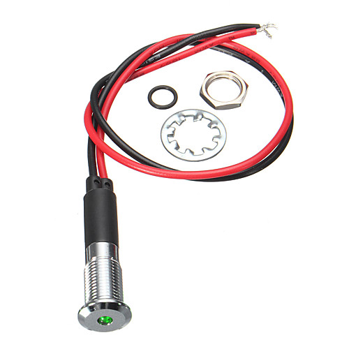 12V 8mm LED Metal Dash Pilot Panel Indicator Warning Light Lamp Car Motorcycle Boat Marine
12V 8mm LED Metal Dash Pilot Panel Indicator Warning Light Lamp Car Motorcycle Boat Marine