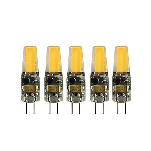 5pcs 3 W LED Bi-pin Lights 200-300 lm G4 T 1 LED Beads COB Lovely Warm White Cold White 12 V
5pcs 3 W LED Bi-pin Lights 200-300 lm G4 T 1 LED Beads COB Lovely Warm White Cold White 12 V