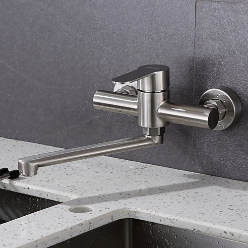 Kitchen faucet - Single Handle Two Holes Standard Spout Contemporary Kitchen Taps
Kitchen faucet - Single Handle Two Holes Standard Spout Contemporary Kitchen Taps