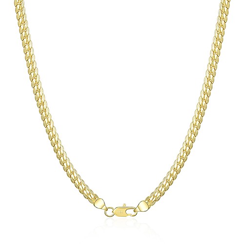 Men's Chains Classic Mariner Chain Simple Classic Basic Copper Gold Plated Gold 50 cm Necklace Jewelry 1pc For Daily Work
Men's Chains Classic Mariner Chain Simple Classic Basic Copper Gold Plated Gold 50 cm Necklace Jewelry 1pc For Daily Work