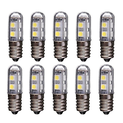 10pcs 1W 60LM E14 LED Corn Lights 220V AC 7 LED SMD 5050 Refrigerator Lamp Fridge Light Bulb White Warm White
10pcs 1W 60LM E14 LED Corn Lights 220V AC 7 LED SMD 5050 Refrigerator Lamp Fridge Light Bulb White Warm White