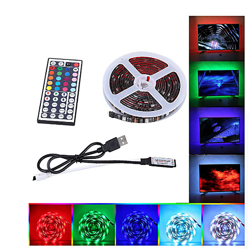 2x50cm 2x100cm USB LED Strip Lights RGB Tiktok Lights 5050 SMD 10mm Fairy Strip Light TV Back Lighting Kit 44key Remote Control 5V
2x50cm 2x100cm USB LED Strip Lights RGB Tiktok Lights 5050 SMD 10mm Fairy Strip Light TV Back Lighting Kit 44key Remote Control 5V