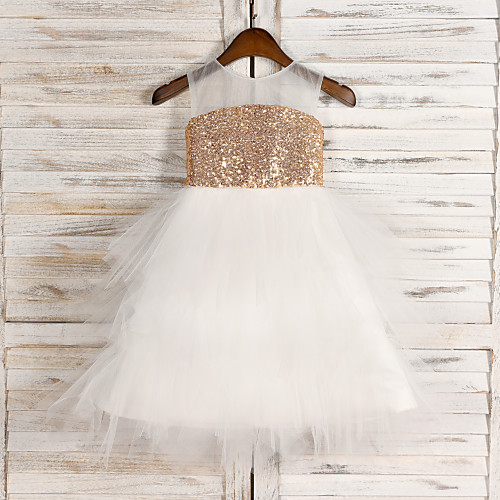 A-Line Tea Length Flower Girl Dresses Wedding Tulle Sleeveless Jewel Neck with Belt / First Communion
A-Line Tea Length Flower Girl Dresses Wedding Tulle Sleeveless Jewel Neck with Belt / First Communion