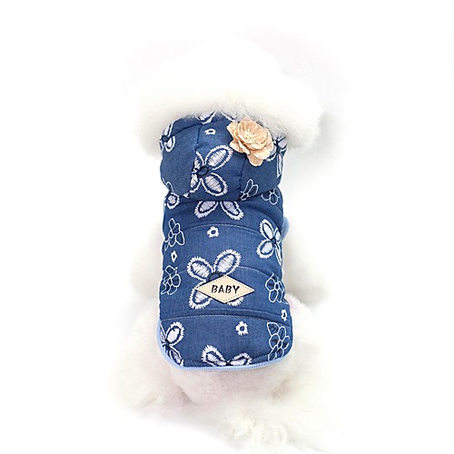 Dog Coat Puppy Clothes Print Solid Colored Unique Design Casual / Daily Outdoor Winter Dog Clothes Puppy Clothes Dog Outfits Dark Blue Light Blue Costume for Girl and Boy Dog Cotton S M L XL XXL
Dog Coat Puppy Clothes Print Solid Colored Unique Design Casual / Daily Outdoor Winter Dog Clothes Puppy Clothes Dog Outfits Dark Blue Light Blue Costume for Girl and Boy Dog Cotton S M L XL XXL