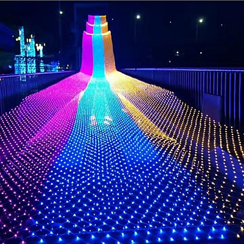 1.5m1.5m String Lights 96 LEDs 1 set Warm White Cold White Multi Color Waterproof Party Christmas Wedding Decoration 220-240 V
1.5m1.5m String Lights 96 LEDs 1 set Warm White Cold White Multi Color Waterproof Party Christmas Wedding Decoration 220-240 V