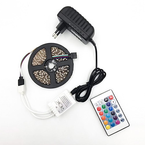 5M LED Light Strips RGB Tiktok Lights 5050 LEDs 10mm DC12V 300 with 24 key remote control glue waterproof with power supply
5M LED Light Strips RGB Tiktok Lights 5050 LEDs 10mm DC12V 300 with 24 key remote control glue waterproof with power supply
