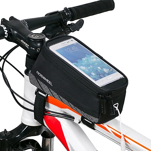 ROSWHEEL Cell Phone Bag Bike Frame Bag Top Tube 5.7 inch Touch Screen Waterproof Cycling for iPhone 8 Plus / 7 Plus / 6S Plus / 6 Plus iPhone X iPhone XR Black Cycling / Bike / iPhone XS
ROSWHEEL Cell Phone Bag Bike Frame Bag Top Tube 5.7 inch Touch Screen Waterproof Cycling for iPhone 8 Plus / 7 Plus / 6S Plus / 6 Plus iPhone X iPhone XR Black Cycling / Bike / iPhone XS