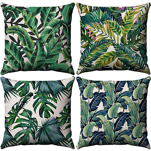 4 pcs Cotton / Faux Linen Pillow Cover, Floral Floral&Plants European Square Traditional Classic
4 pcs Cotton / Faux Linen Pillow Cover, Floral Floral&Plants European Square Traditional Classic