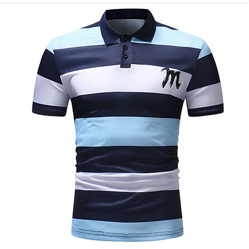 Men's Golf Shirt Tennis Shirt Striped Short Sleeve golf shirts Tops Cotton Shirt Collar Blue Blushing Pink / Summer
Men's Golf Shirt Tennis Shirt Striped Short Sleeve golf shirts Tops Cotton Shirt Collar Blue Blushing Pink / Summer