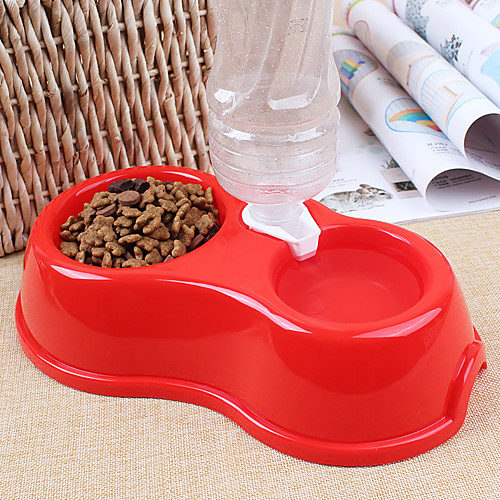 Dogs Cats Pets Bowls & Water Bottles / Feeders 0.25 L Plastic Waterproof washable Automatic Solid Colored Lolita Random Color Bowls & Feeding
Dogs Cats Pets Bowls & Water Bottles / Feeders 0.25 L Plastic Waterproof washable Automatic Solid Colored Lolita Random Color Bowls & Feeding