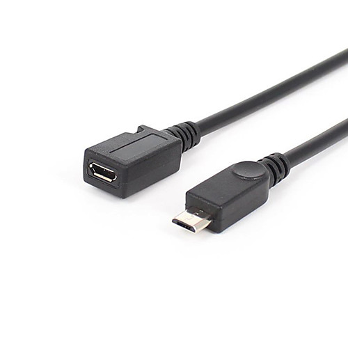 YONGWEI Micro USB 2.0 Кабель / Удлинитель, Micro USB 2.0 к Micro USB 2.0 Кабель / Удлинитель Male - Female Лужёная медь 0.3м (1ft)
YONGWEI Micro USB 2.0 Кабель / Удлинитель, Micro USB 2.0 к Micro USB 2.0 Кабель / Удлинитель Male - Female Лужёная медь 0.3м (1ft)