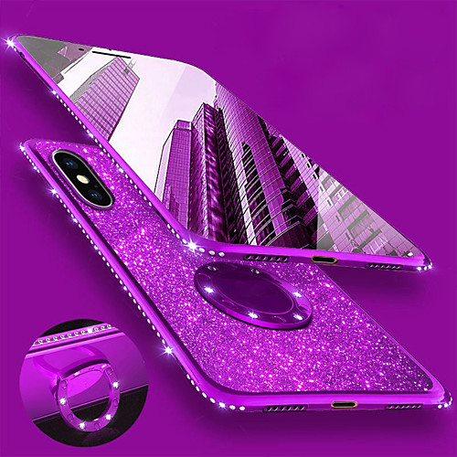 Phone Case For Apple Back Cover iPhone 12 Pro Max 11 Pro Max iPhone XR iPhone XS iPhone XS Max iPhone X iPhone 8 Plus iPhone 8 iPhone 7 Plus iPhone 7 iPhone 6s Plus Rhinestone Plating Ring Holder
Phone Case For Apple Back Cover iPhone 12 Pro Max 11 Pro Max iPhone XR iPhone XS iPhone XS Max iPhone X iPhone 8 Plus iPhone 8 iPhone 7 Plus iPhone 7 iPhone 6s Plus Rhinestone Plating Ring Holder